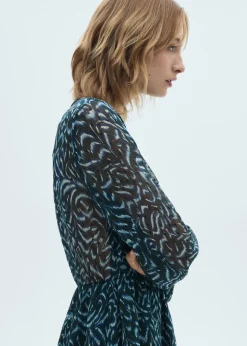 MANGO Sukienki I Kombinezony*Krótka sukienka ze wzorem