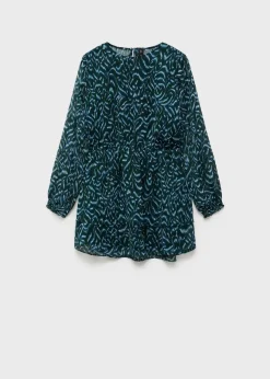 MANGO Sukienki I Kombinezony*Krótka sukienka ze wzorem