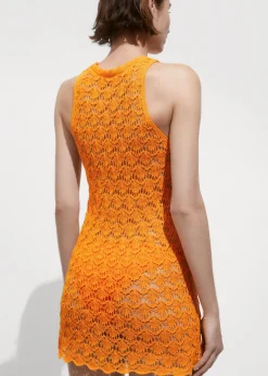 MANGO Sukienki I Kombinezony*Krótka szydełkowa sukienka