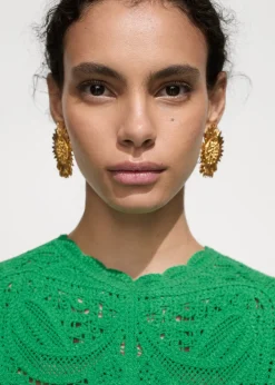 MANGO Sukienki I Kombinezony*Krótka szydełkowa sukienka