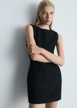 MANGO Sukienki I Kombinezony*Krótka taliowana sukienka