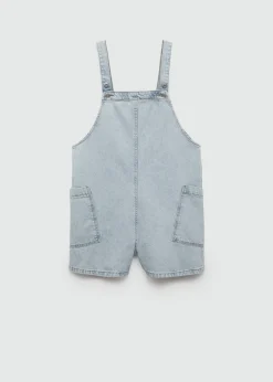 MANGO Sukienki I Kombinezony*Krótki kombinezon dżinsowy