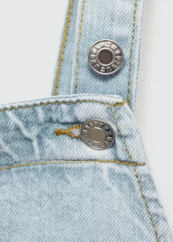 MANGO Sukienki I Kombinezony*Krótki kombinezon dżinsowy