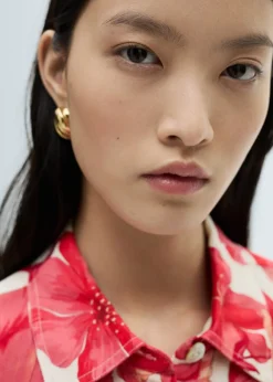 MANGO Sukienki I Kombinezony*Krótki kombinezon z nadrukiem w kwiaty