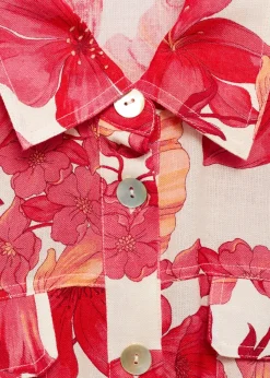 MANGO Sukienki I Kombinezony*Krótki kombinezon z nadrukiem w kwiaty