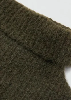 MANGO Szaliki I Chusty*Krótki szal narzutka z wywijanym kołnierzem