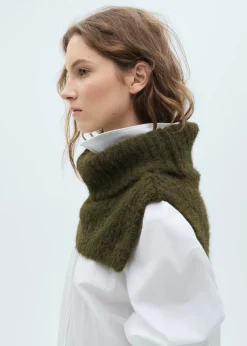 MANGO Szaliki I Chusty*Krótki szal narzutka z wywijanym kołnierzem