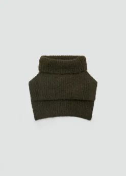 MANGO Szaliki I Chusty*Krótki szal narzutka z wywijanym kołnierzem