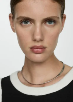 MANGO Topy*Krótki top tweedowy