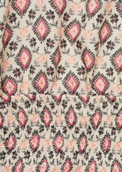 MANGO Koszule I Bluzki*Krótki top z dekoltem halter i nadrukiem