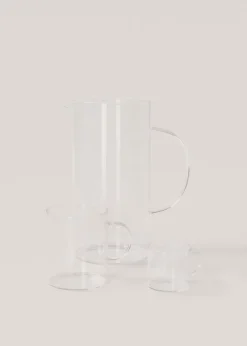 MANGO Szklanki I Kieliszki|Kubki*Kubek ze szkła borokrzemowego z uchwytem 500 ml