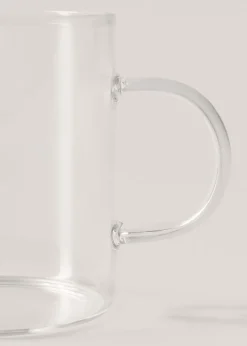 MANGO Szklanki I Kieliszki|Kubki*Kubek ze szkła borokrzemowego z uchwytem 300 ml