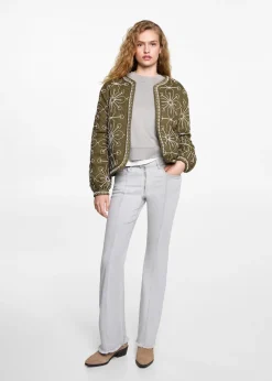 MANGO Płaszcze I Kurtki*Kurtka bawełniana ocieplana