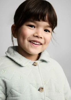 Dzieci MANGO Płaszcze*Kurtka bawełniana pikowana