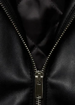 MANGO Kurtki*Kurtka biker ze sztucznej skóry