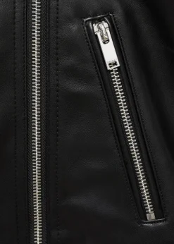 MANGO Kurtki*Kurtka biker ze sztucznej skóry