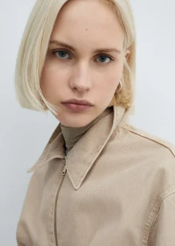 MANGO Kurtki*Kurtka bomber dżinsowa