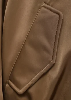 MANGO Płaszcze*Kurtka bomber podszyta kożuszkiem