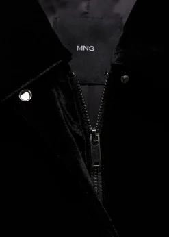 MANGO Kurtki*Kurtka bomber z aksamitu