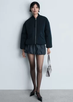 MANGO Kurtki*Kurtka bomber z dwustronnym zapięciem na zamek