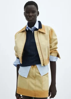 MANGO Kurtki*Kurtka bomber z efektem znoszenia