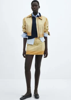 MANGO Kurtki*Kurtka bomber z efektem znoszenia