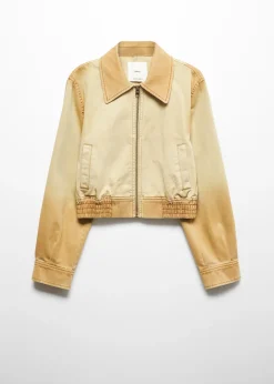 MANGO Kurtki*Kurtka bomber z efektem znoszenia