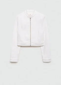 MANGO Kurtki*Kurtka dżinsowa na zamek