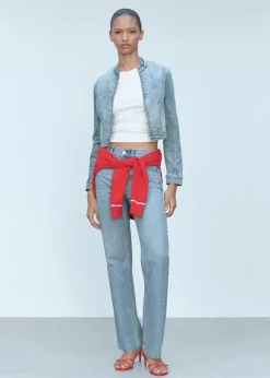 MANGO Kurtki*Kurtka dżinsowa na zamek