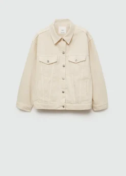 MANGO Kurtki*Kurtka dżinsowa oversize