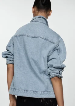 MANGO Kurtki*Kurtka dżinsowa oversize
