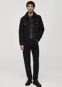 MANGO Kurtki I Koszule Wierzchnie*Kurtka dżinsowa podszyta barankiem