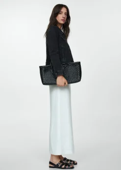 MANGO Kurtki*Kurtka dżinsowa z kieszeniami