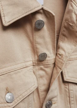 MANGO Kurtki I Koszule Wierzchnie*Kurtka dżinsowa z kieszeniami