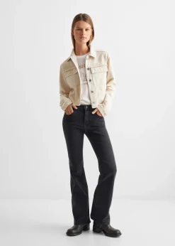 MANGO Płaszcze I Kurtki*Kurtka dżinsowa z kieszeniami