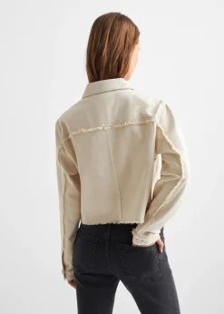 MANGO Płaszcze I Kurtki*Kurtka dżinsowa z kieszeniami