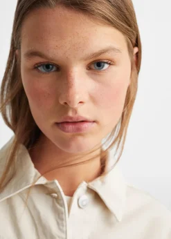 MANGO Płaszcze I Kurtki*Kurtka dżinsowa z kieszeniami