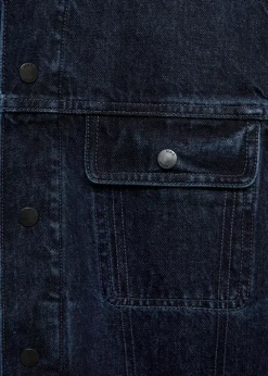 MANGO Kurtki I Koszule Wierzchnie*Kurtka dżinsowa z kieszeniami