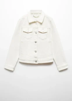 Dzieci MANGO Płaszcze I Kurtki*Kurtka dżinsowa z kieszeniami