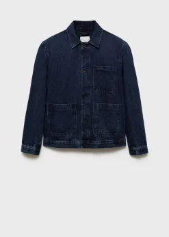 MANGO Kurtki I Koszule Wierzchnie*Kurtka dżinsowa z kieszeniami