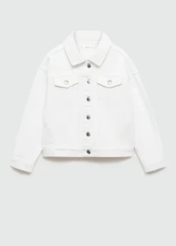 Dzieci MANGO Płaszcze I Kurtki*Kurtka dżinsowa z kieszeniami