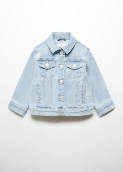 Dzieci MANGO Płaszcze*Kurtka dżinsowa z kieszeniami