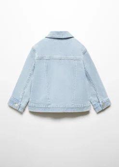 Dzieci MANGO Płaszcze*Kurtka dżinsowa z kieszeniami