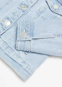 Dzieci MANGO Płaszcze*Kurtka dżinsowa z kieszeniami