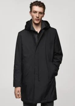 MANGO Kurtki I Koszule Wierzchnie|Płaszcze*Kurtka parka pikowana water repellent