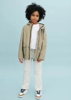 Dzieci MANGO Płaszcze I Kurtki*Kurtka parka z kieszeniami i kapturem