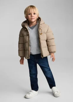 Dzieci MANGO Płaszcze I Kurtki*Kurtka pikowana podszyta barankiem