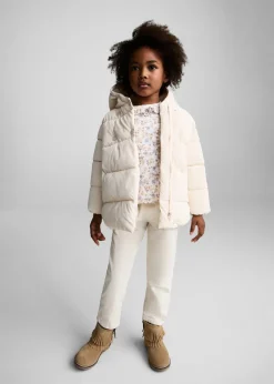 Dzieci MANGO Płaszcze*Kurtka pikowana podszyta barankiem