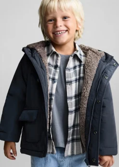 Dzieci MANGO Płaszcze I Kurtki*Kurtka pikowana podszyta barankiem