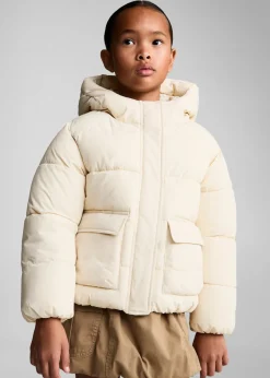 Dzieci MANGO Płaszcze I Kurtki*Kurtka pikowana podszyta barankiem